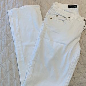 J. Crew White Bootcut Jeans